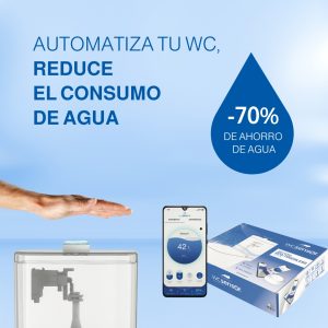 Lee más sobre el artículo WCSENSOR presenta su dispositivo ‘Eco-Touchless’ para el ahorro del agua en el WC